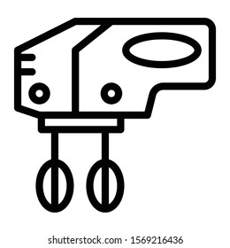 mixer icon glyph vector design 