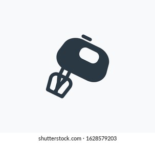 Mixer icon isolated on clean background. Mixer icon concept drawing icon in modern style. Vector illustration for your web mobile logo app UI design.