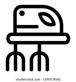 mixer icon isolated sign symbol vector illustration - high quality black style vector icons
