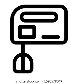 mixer icon isolated sign symbol vector illustration - high quality black style vector icons
