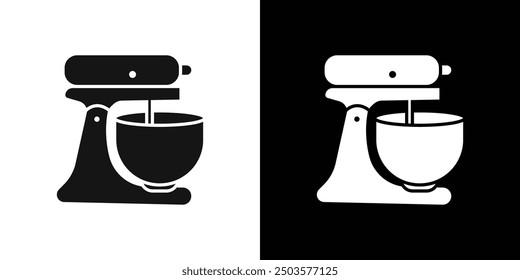 Mixer icon line art vector