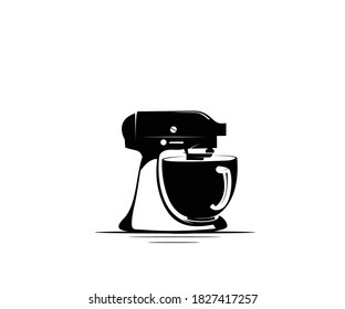 Plantilla de diseño del logotipo del icono del mezclador