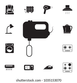 Mixer Icon on white background on white background