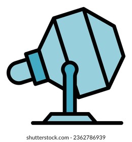 Mixer icon outline vector. Home repair. Work tool color flat