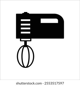 mixer icon, to stir a fairly liquid dough