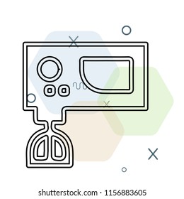 Mixer icon vector can be used as png, Mixer