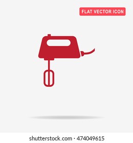 Mixer icon. Vector concept illustration for design.