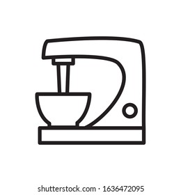 Mixer icon vector design template
