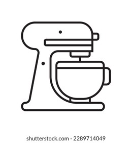 Mixer-Symbol-Vektorgrafik-Logo