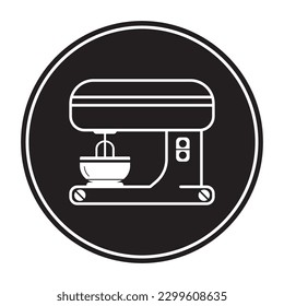 Mixer-Symbol-Vektorgrafik-Logo