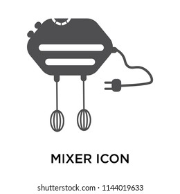 Mixer icon vector isolated on white background for your web and mobile app design, Mixer logo concept