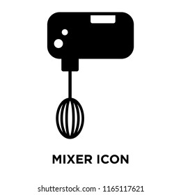 Mixer icon vector isolated on white background, Mixer transparent sign , food symbols