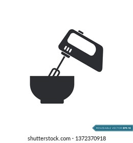 Mixer Icon Vector Template