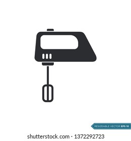 Mixer Icon Vector Template Illustration Design