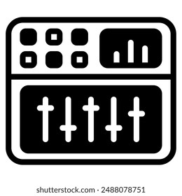 Mixer icon for web, app, infographic, etc