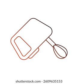 mixer icon with white background vector stock illustration