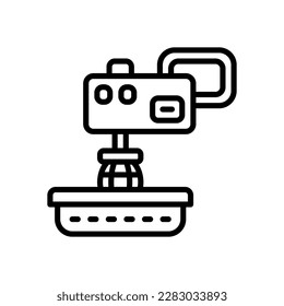 icono de mezclador para tu sitio web, móvil, presentación y diseño de logotipo.