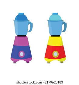 Mixer illustration on white background, the best Cartoonist Mixer vector illustration.