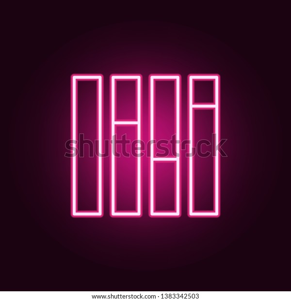 mixer\
info neon icon. Elements of online and web set. Simple icon for\
websites, web design, mobile app, info\
graphics