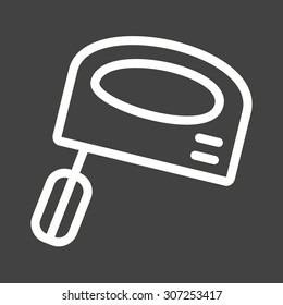 Mixer, kitchen, icon vector image.Can also be used for home electronics and appliances. Suitable for mobile apps, web apps and print media.