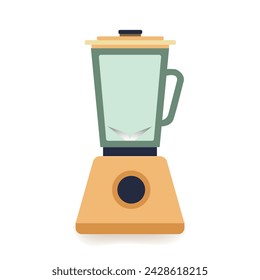 Mixer line icon. Kitchen, blender, cocktail, mix, mix, beat, dough, cake, appliance, fruit, cooking, eggs, food. Vector line icon for business and advertising