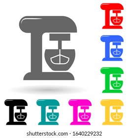 mixer multi color style icon. Simple glyph, flat vector of electro icons for ui and ux, website or mobile application
