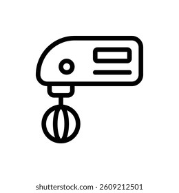 Mixer Outline Icon. Mixer Icon