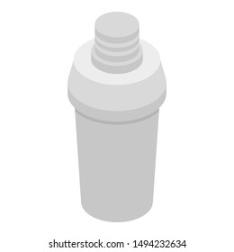 Mixer shaker icon. Isometric of mixer shaker vector icon for web design isolated on white background