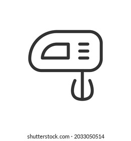 Mixer thin line icon. Symbol in trendy outline style. Premium design for web and apps. Perfect for UI.