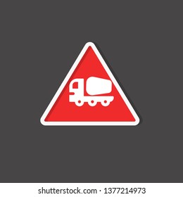 mixer truck icon