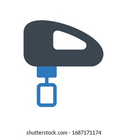 mixer vector glyph color icon 
