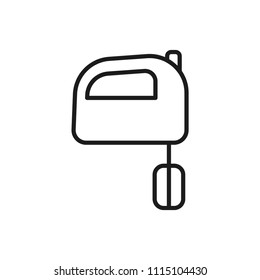 mixer vector icon