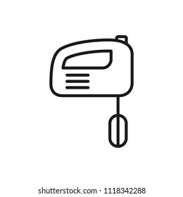 mixer vector icon