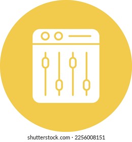 Mixer vector icon. Can be used for printing, mobile and web applications.