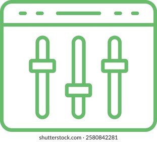 Mixer vector icon. Can be used for printing, mobile and web applications.