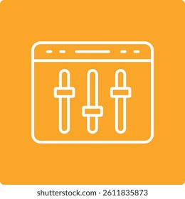 Mixer vector icon. Can be used for printing, mobile and web applications.