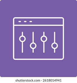 Ícone do vetor de mistura. Pode ser usado para impressão, aplicativos móveis e da Web.