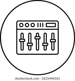 Mixer vector icon. Can be used for printing, mobile and web applications.