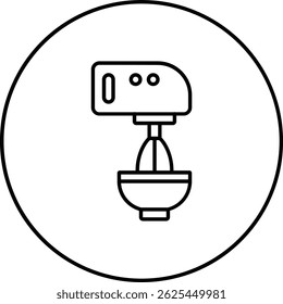 Mixer vector icon. Can be used for printing, mobile and web applications.