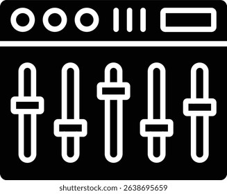 Mixer vector icon. Can be used for printing, mobile and web applications.