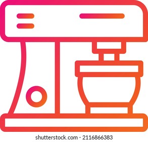 Mixer Vector Icon Design Illustration