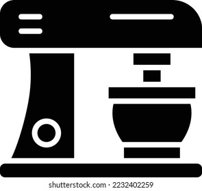 Mixer Vector Icon Design Illustration
