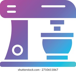 Mixer Vector Icon Design Illustration