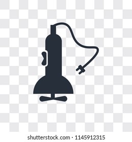 Mixer vector icon isolated on transparent background, Mixer logo concept