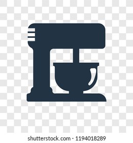 Mixer vector icon isolated on transparent background, Mixer transparency logo concept