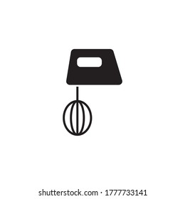 mixer vector icon logo design