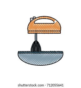 mixer  vector illustration
