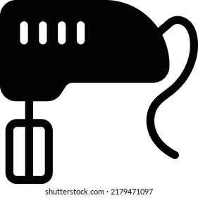 mixer Vector illustration on a transparent background.Premium quality symbols.Glyphs vector icon for concept and graphic design.