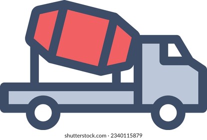ilustración del vector mezclador en un fondo transparente.Símbolos de calidad superior.Icono del vector de trazo para el diseño de concepto y gráfico. 
