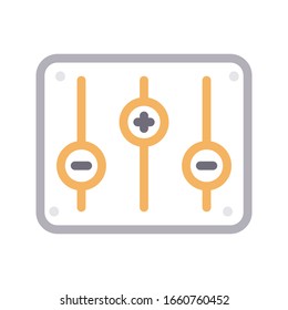 mixer vector thin line icon 
